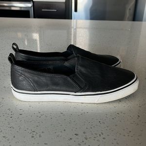 Black sneaker slip ons from H&M! Barely worn. Size 8!